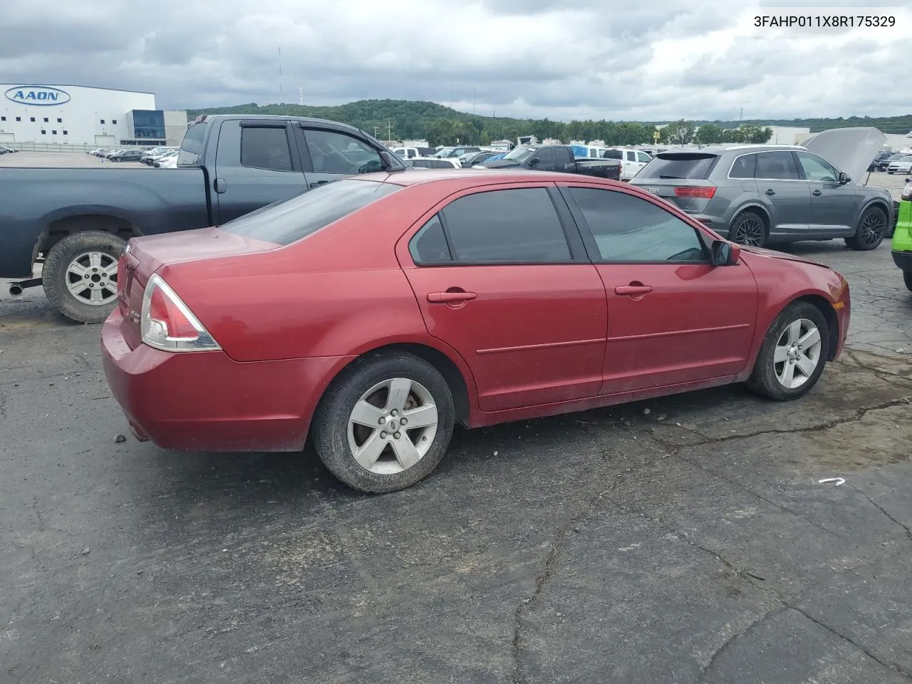 2008 Ford Fusion Se VIN: 3FAHP011X8R175329 Lot: 63557614