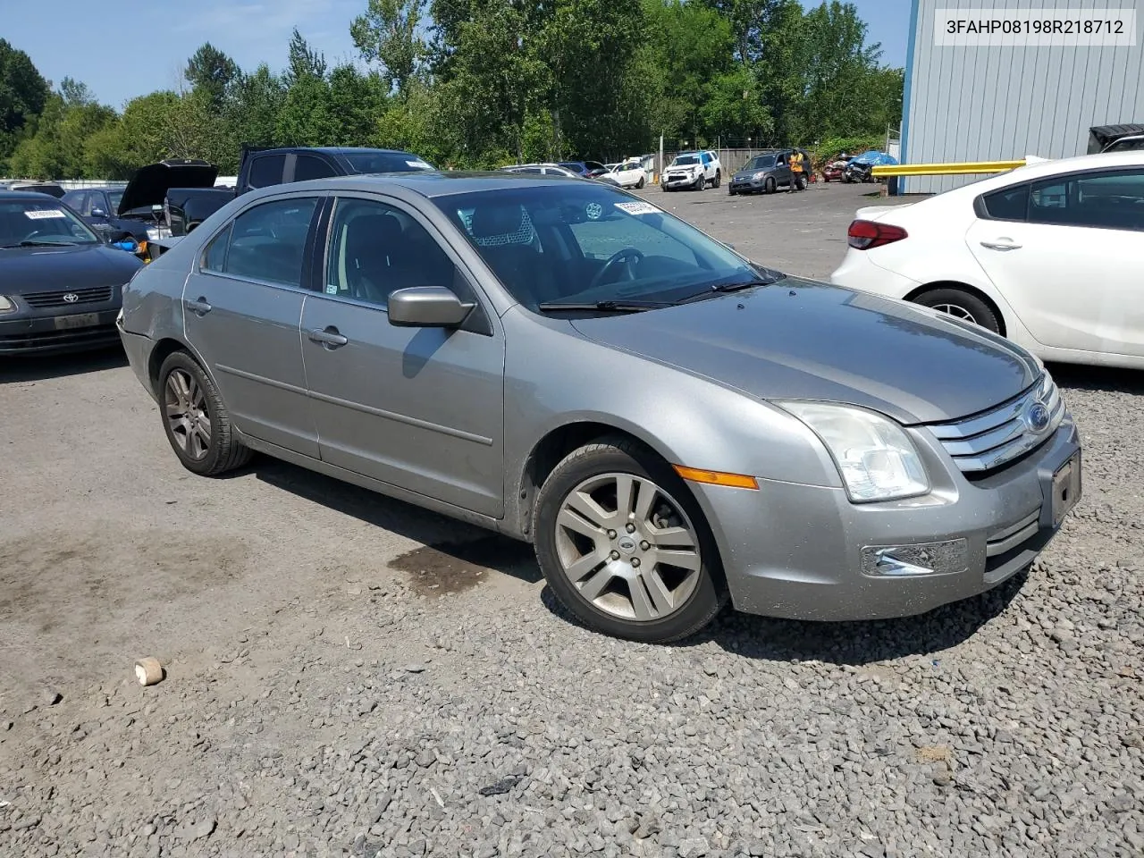 2008 Ford Fusion Sel VIN: 3FAHP08198R218712 Lot: 65557694