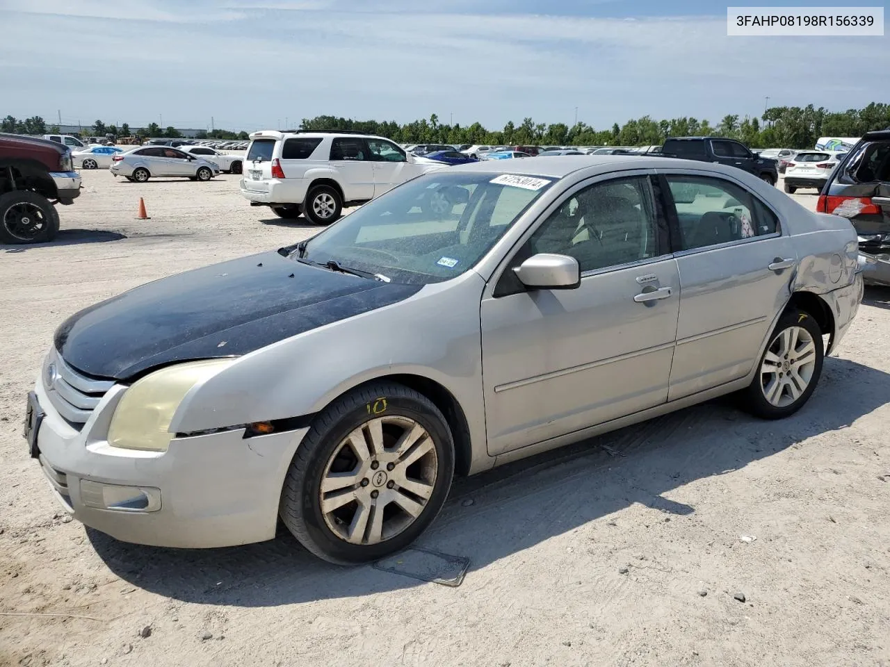 2008 Ford Fusion Sel VIN: 3FAHP08198R156339 Lot: 67253074