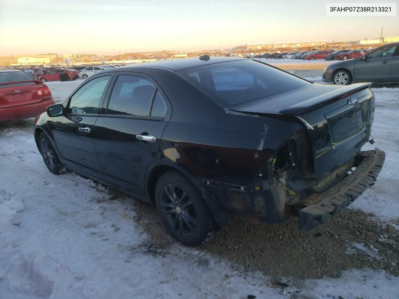 3FAHP07Z38R213321 2008 Ford Fusion Se