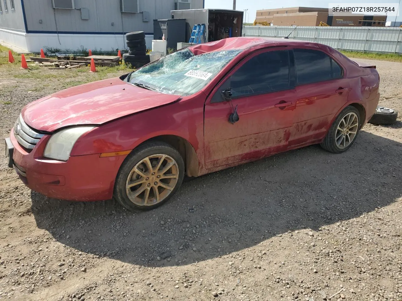 3FAHP07Z18R257544 2008 Ford Fusion Se