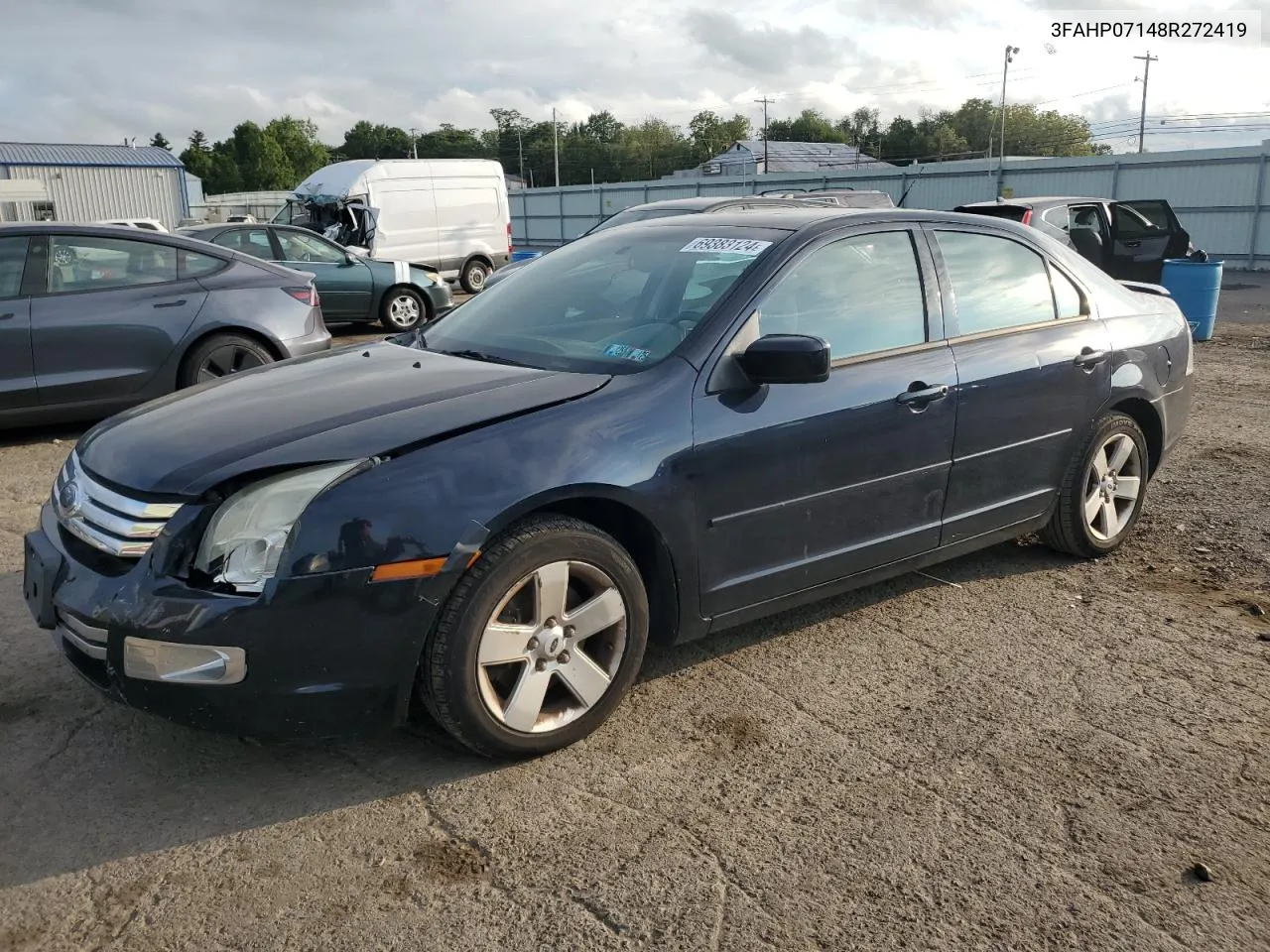 3FAHP07148R272419 2008 Ford Fusion Se