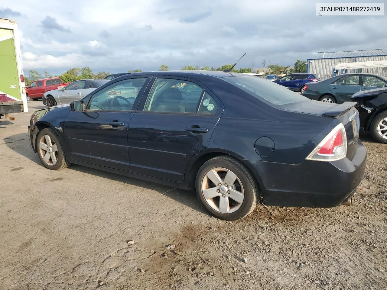 2008 Ford Fusion Se VIN: 3FAHP07148R272419 Lot: 69383124