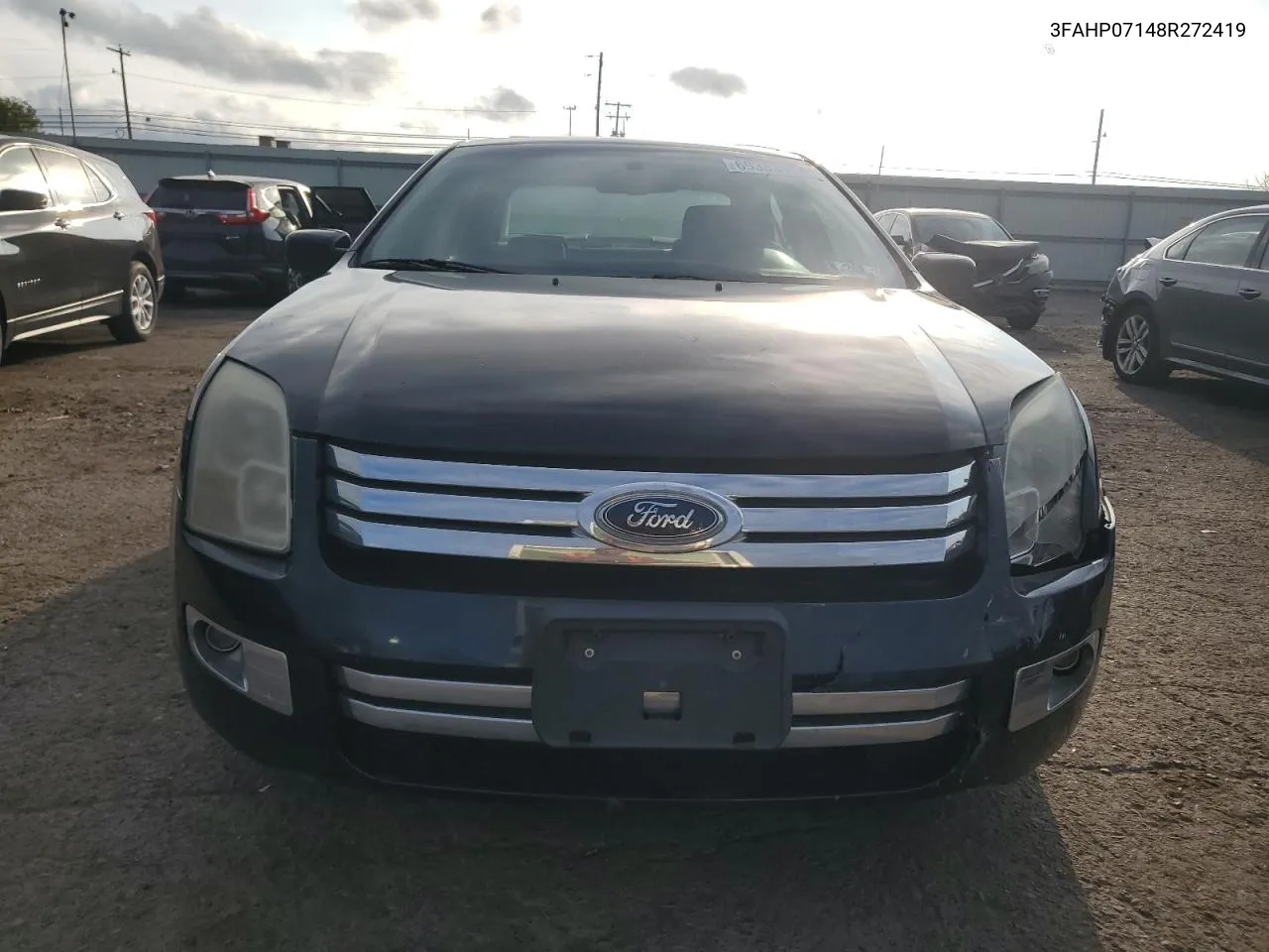 2008 Ford Fusion Se VIN: 3FAHP07148R272419 Lot: 69383124