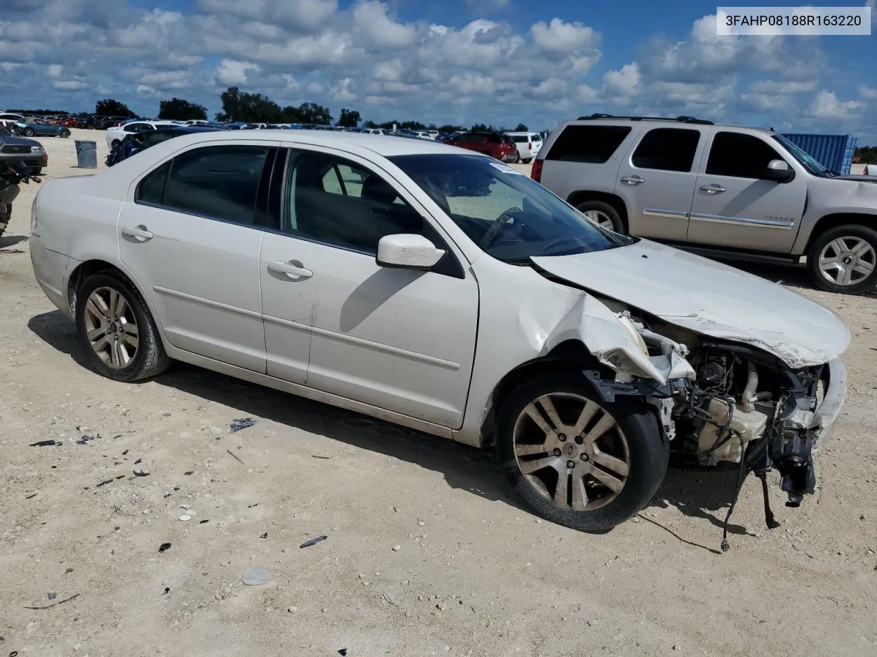 3FAHP08188R163220 2008 Ford Fusion Sel