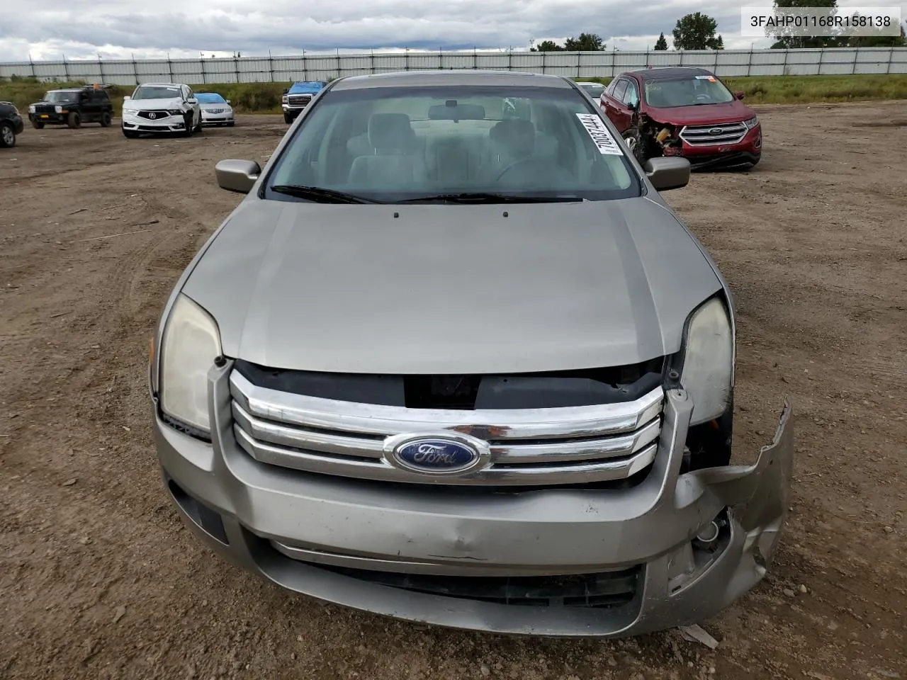 2008 Ford Fusion Se VIN: 3FAHP01168R158138 Lot: 70037444