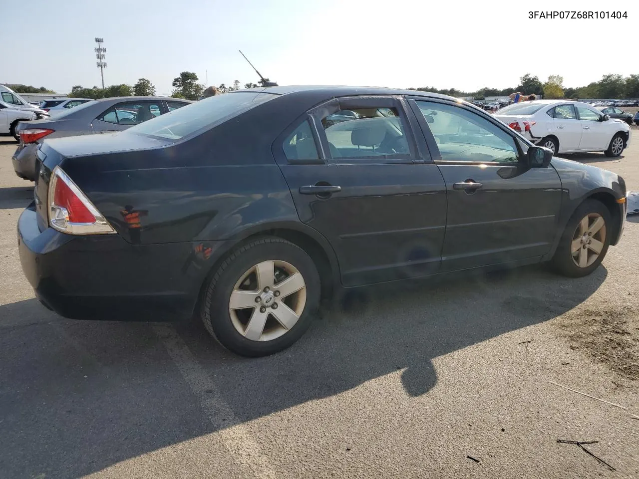 2008 Ford Fusion Se VIN: 3FAHP07Z68R101404 Lot: 70455804