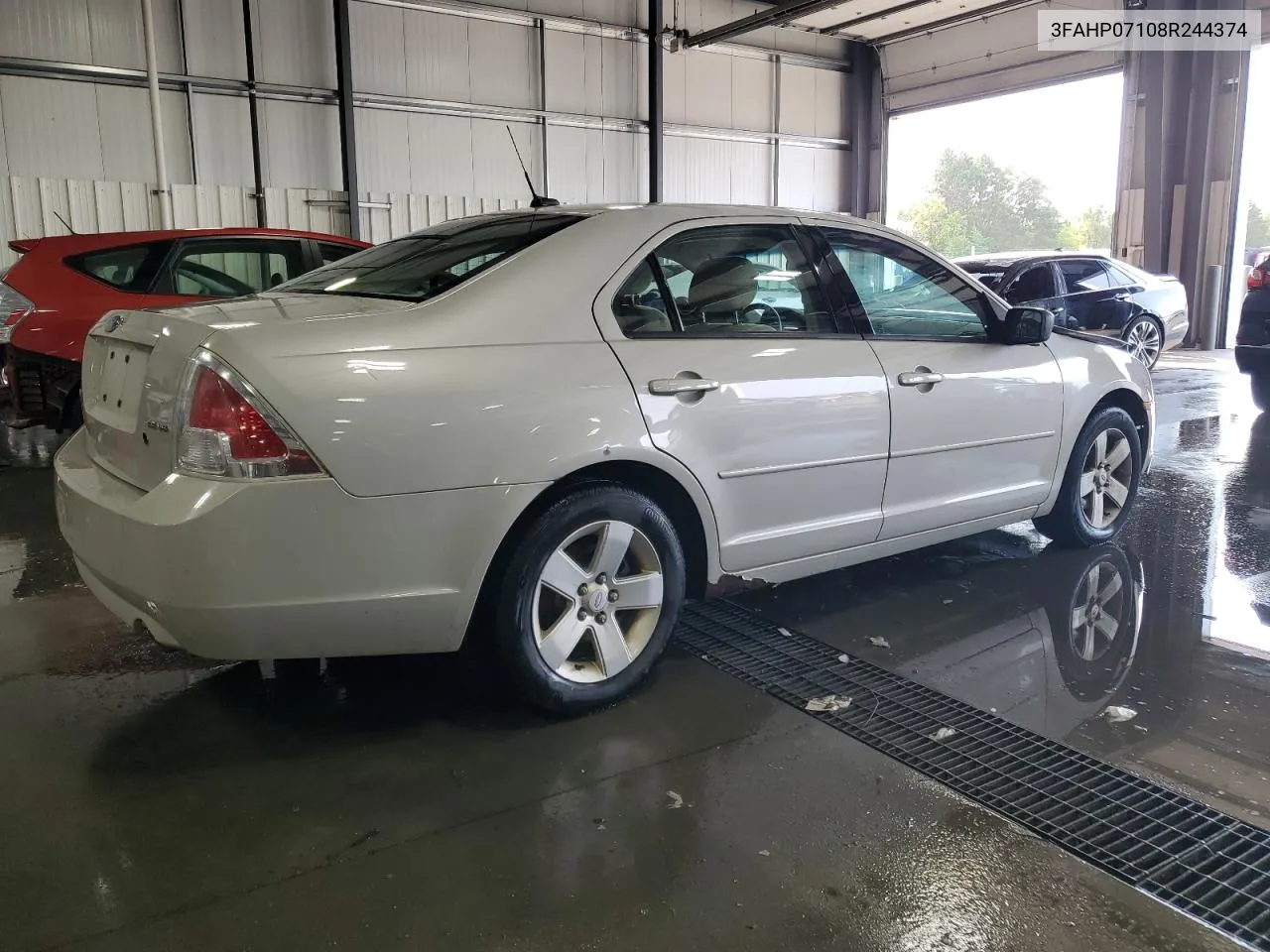 2008 Ford Fusion Se VIN: 3FAHP07108R244374 Lot: 70882844