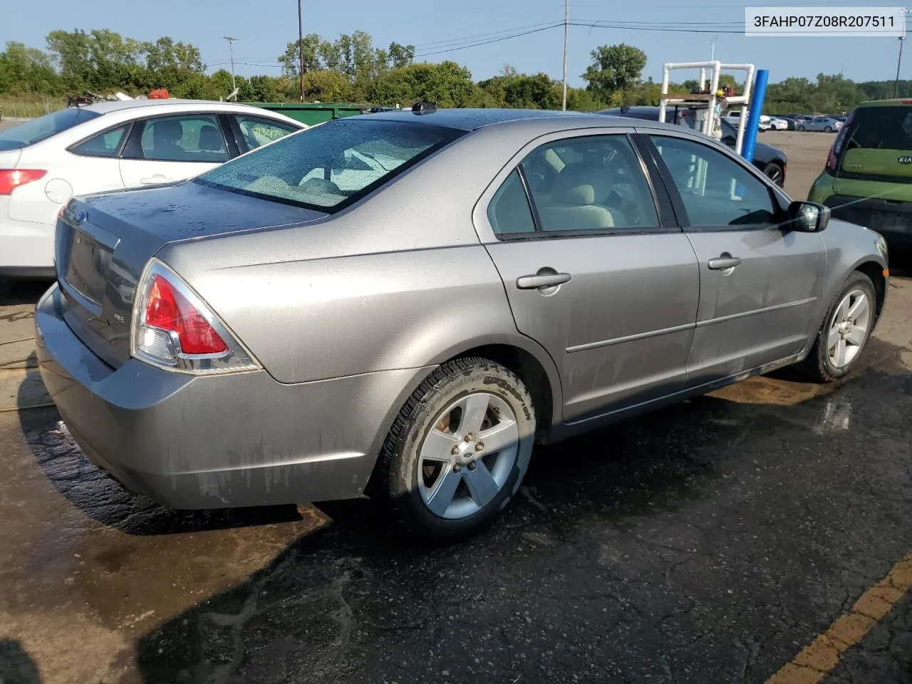 3FAHP07Z08R207511 2008 Ford Fusion Se