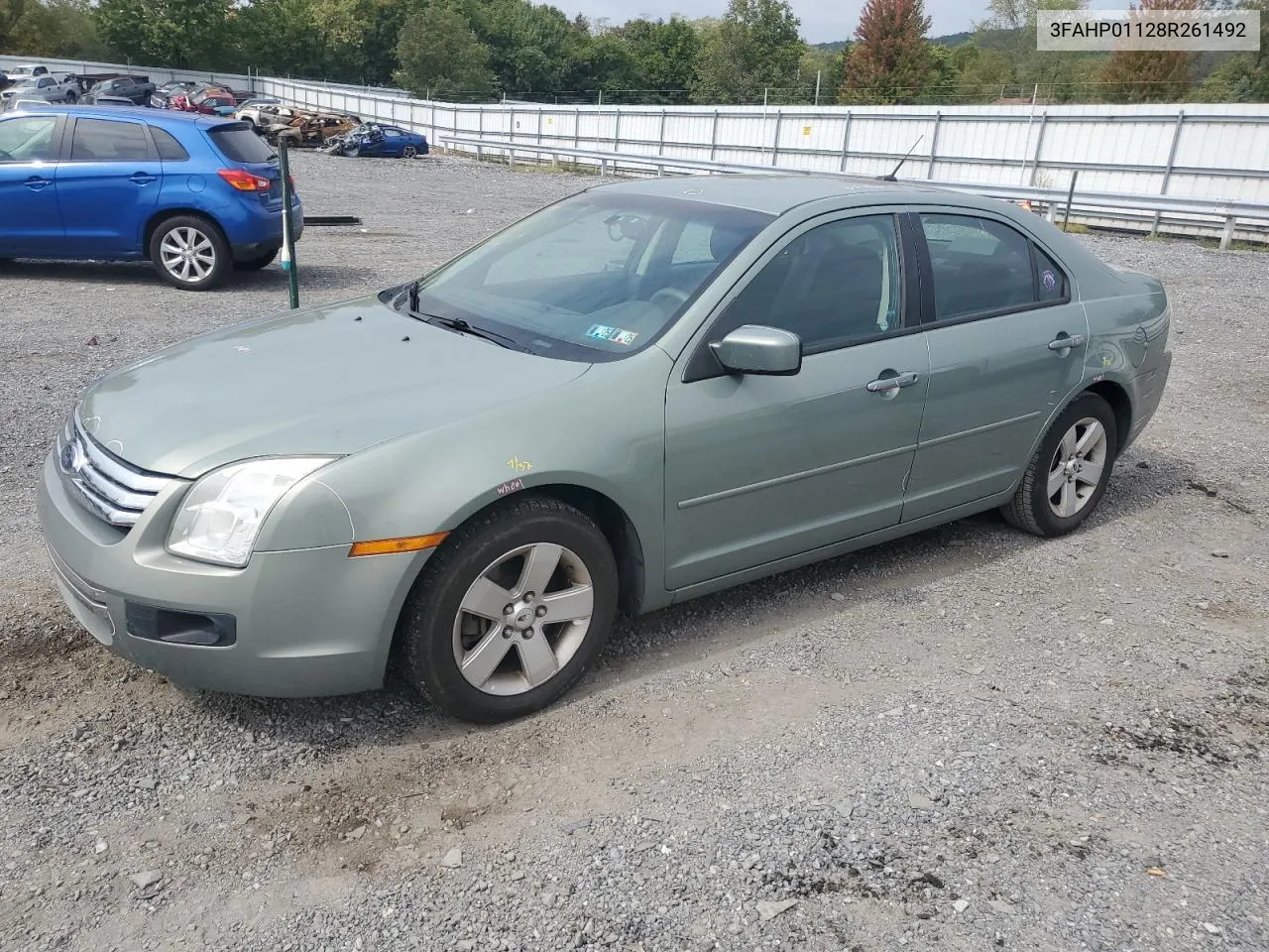 2008 Ford Fusion Se VIN: 3FAHP01128R261492 Lot: 71339954