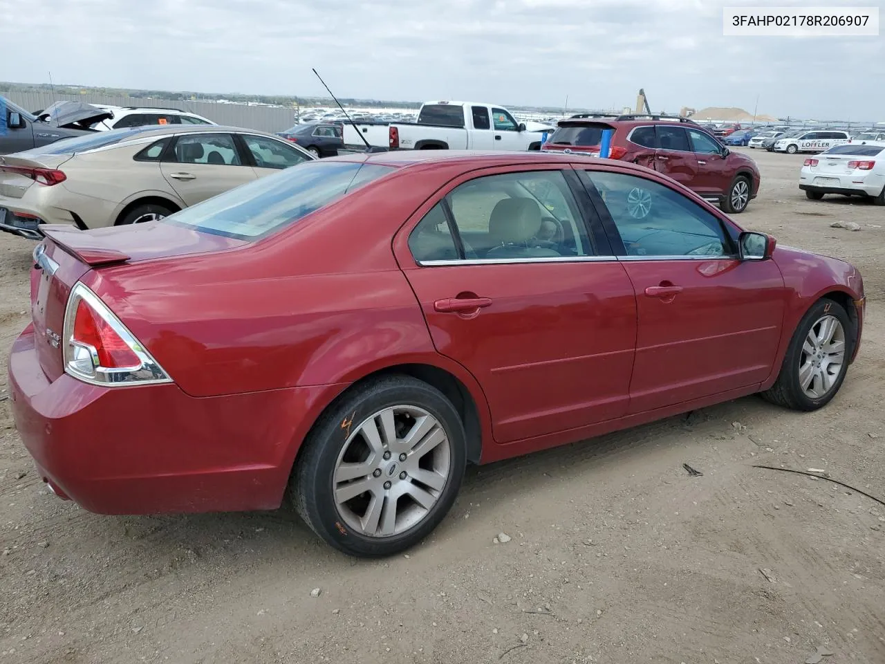 3FAHP02178R206907 2008 Ford Fusion Sel