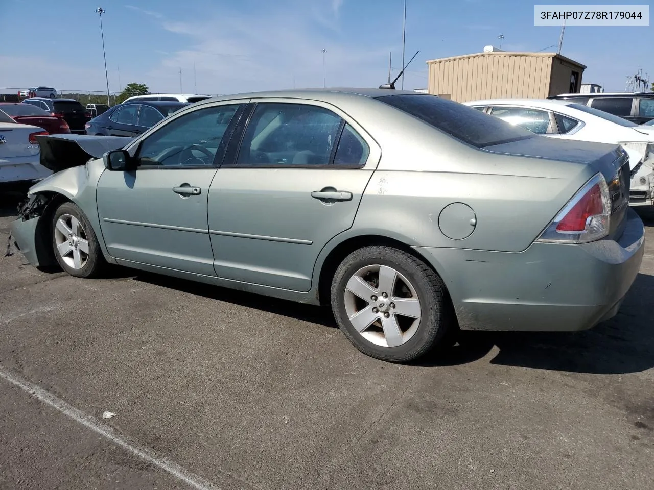 2008 Ford Fusion Se VIN: 3FAHP07Z78R179044 Lot: 72415744