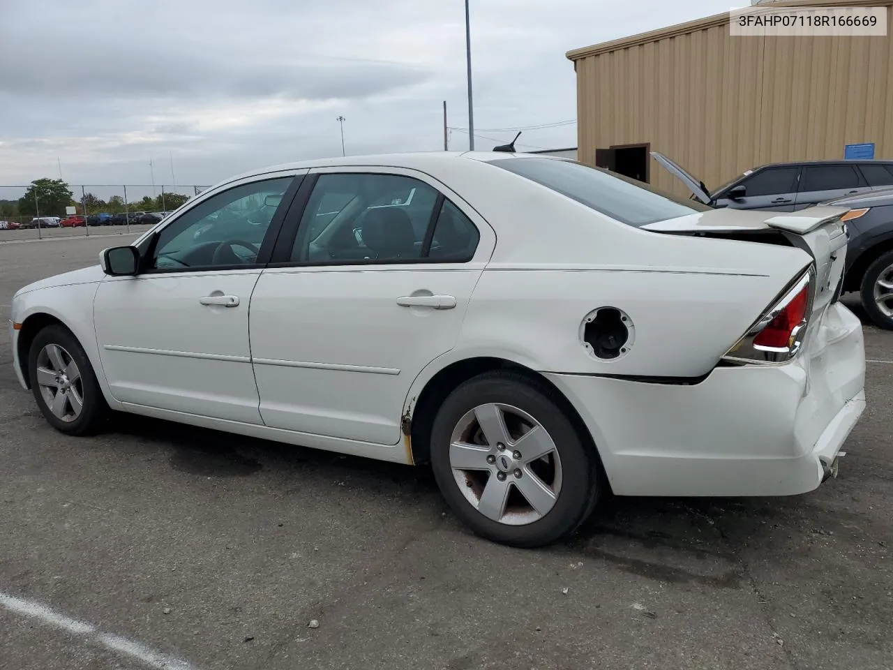 2008 Ford Fusion Se VIN: 3FAHP07118R166669 Lot: 72594694