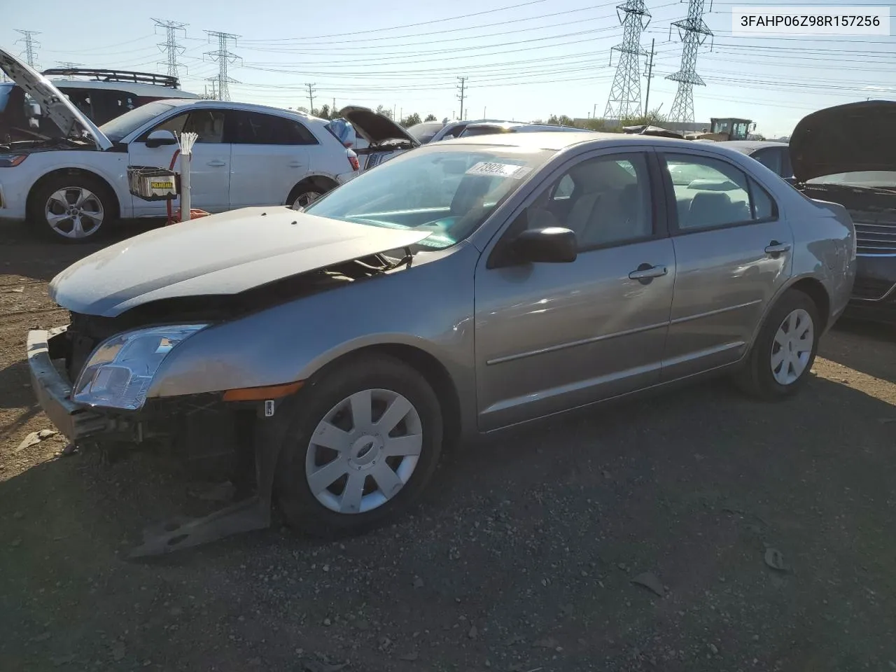 2008 Ford Fusion S VIN: 3FAHP06Z98R157256 Lot: 73920254