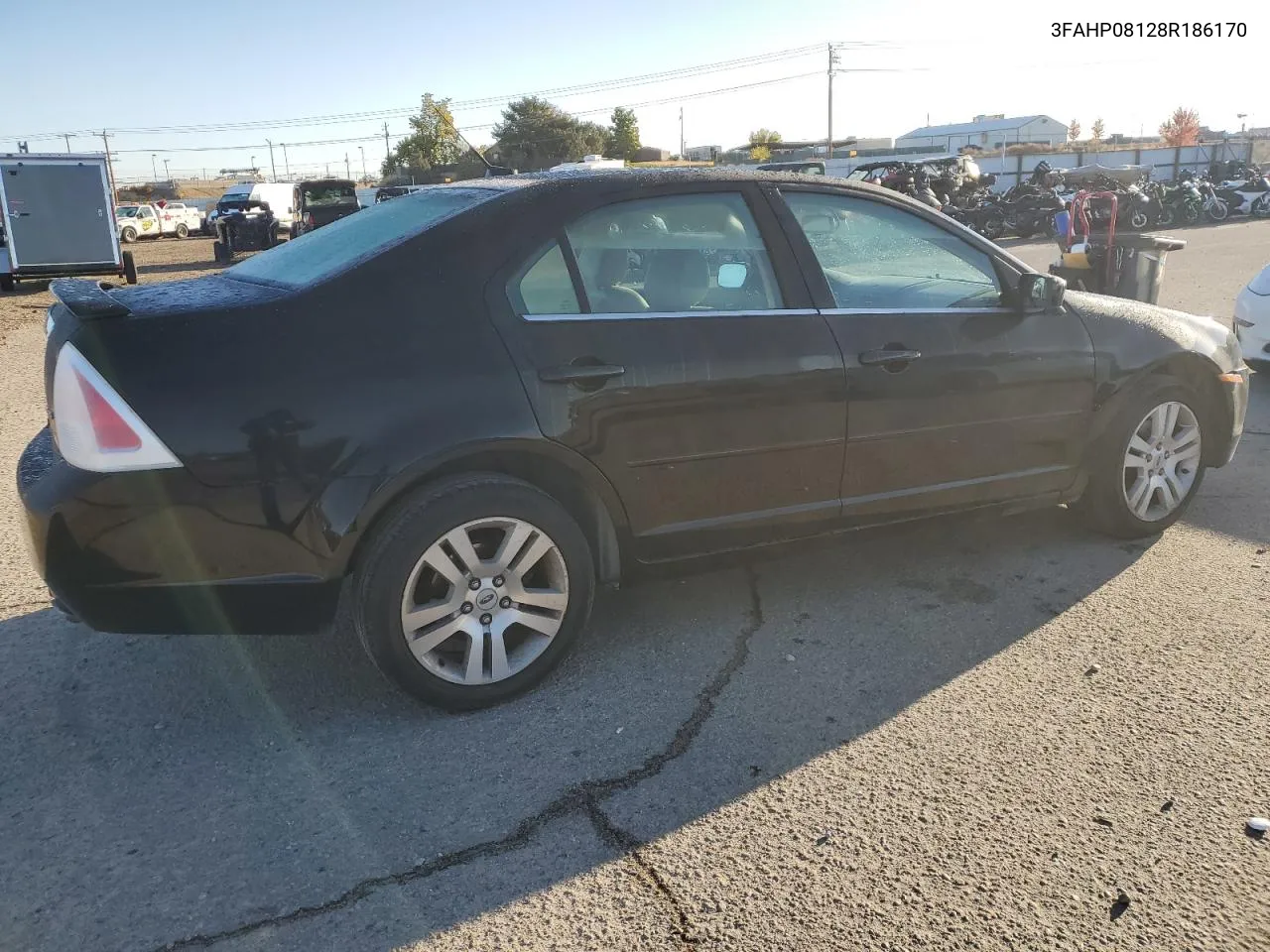 2008 Ford Fusion Sel VIN: 3FAHP08128R186170 Lot: 77639204