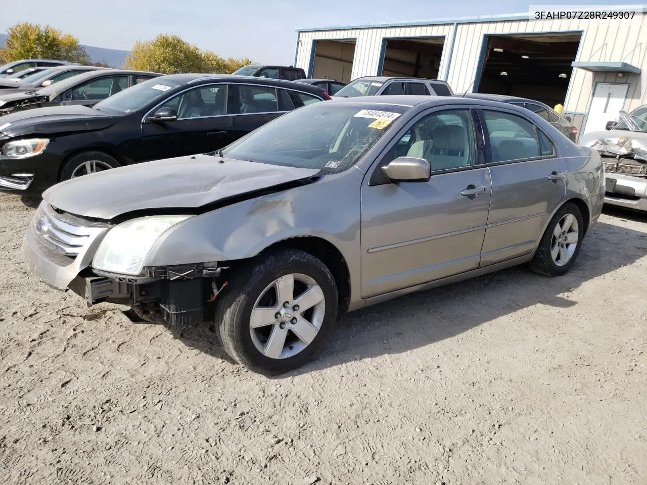 3FAHP07Z28R249307 2008 Ford Fusion Se