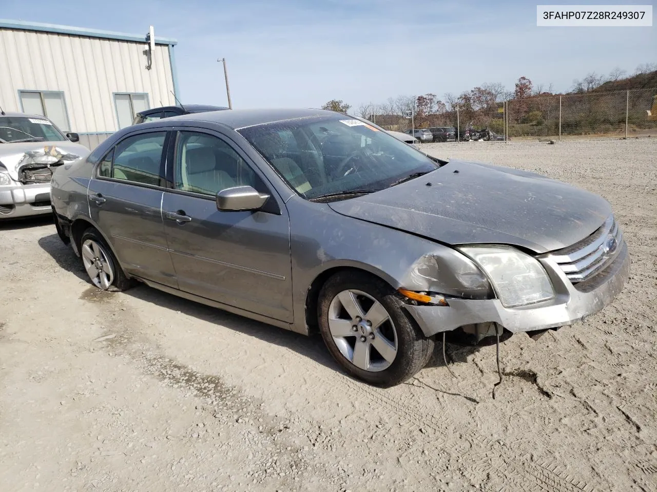 3FAHP07Z28R249307 2008 Ford Fusion Se