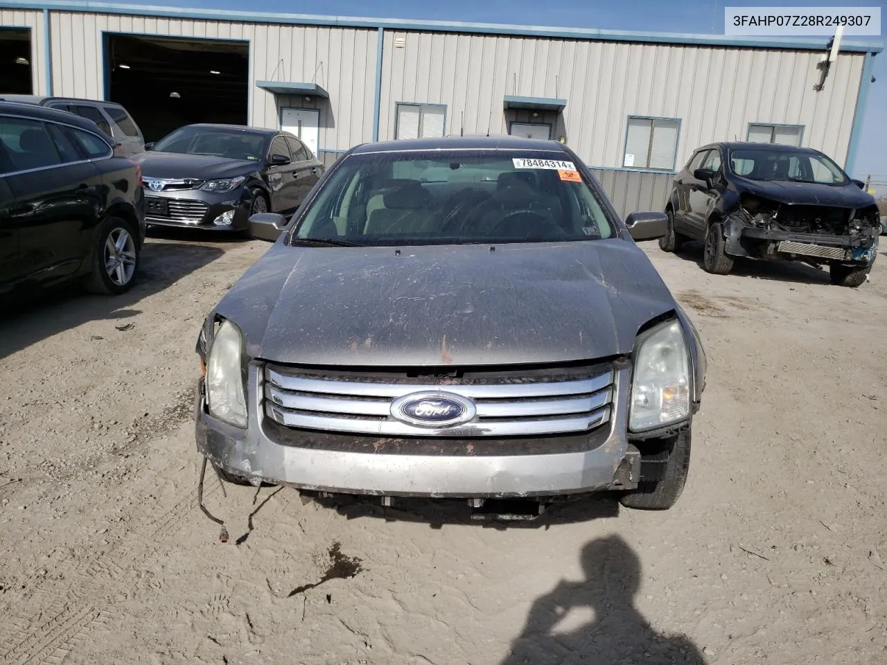 3FAHP07Z28R249307 2008 Ford Fusion Se