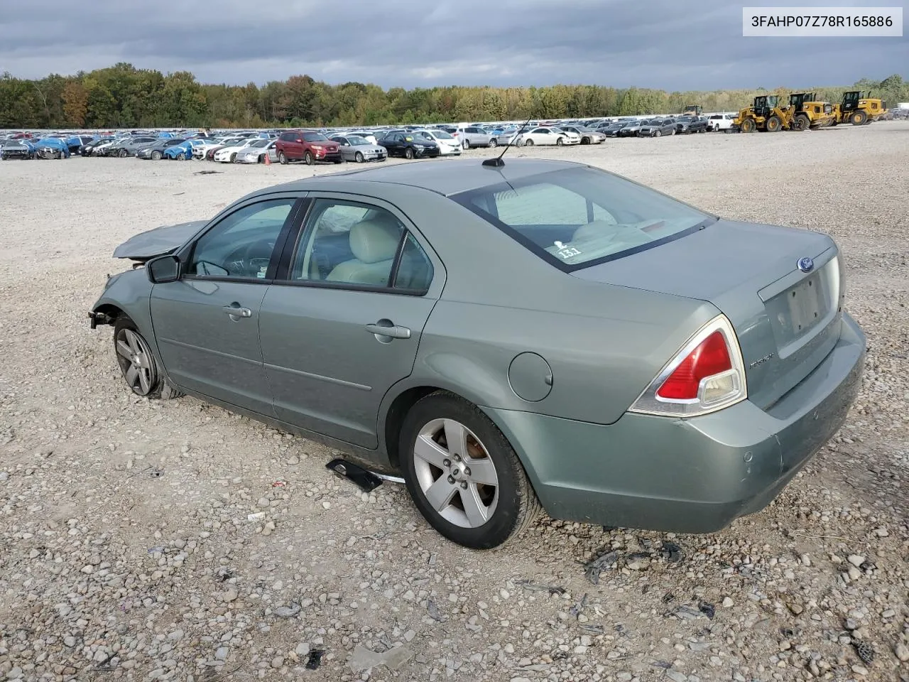 2008 Ford Fusion Se VIN: 3FAHP07Z78R165886 Lot: 78959344