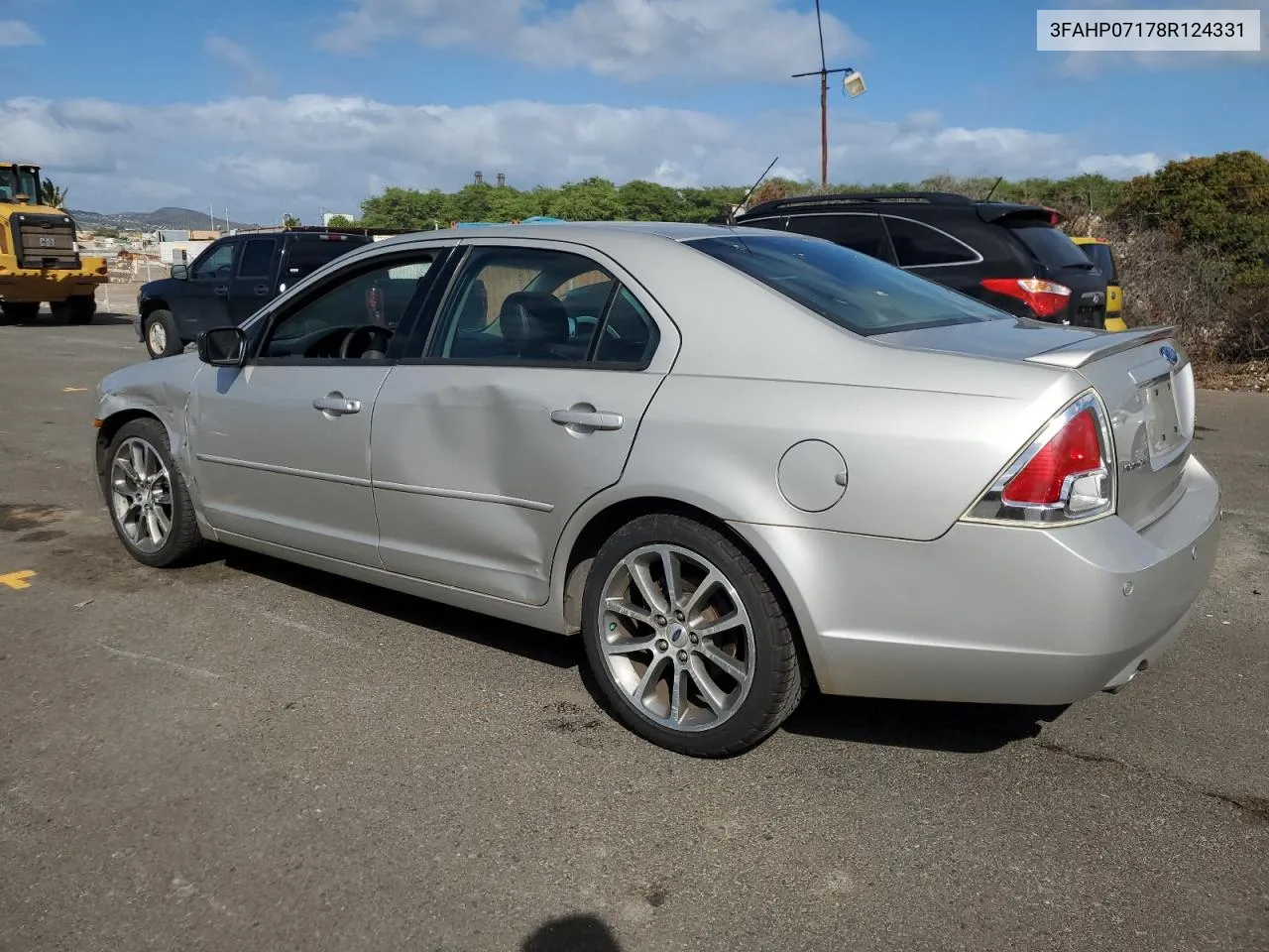 2008 Ford Fusion Se VIN: 3FAHP07178R124331 Lot: 79158184