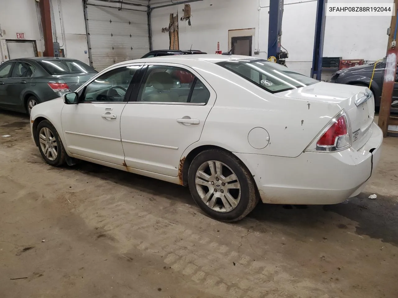 2008 Ford Fusion Sel VIN: 3FAHP08Z88R192044 Lot: 79434544