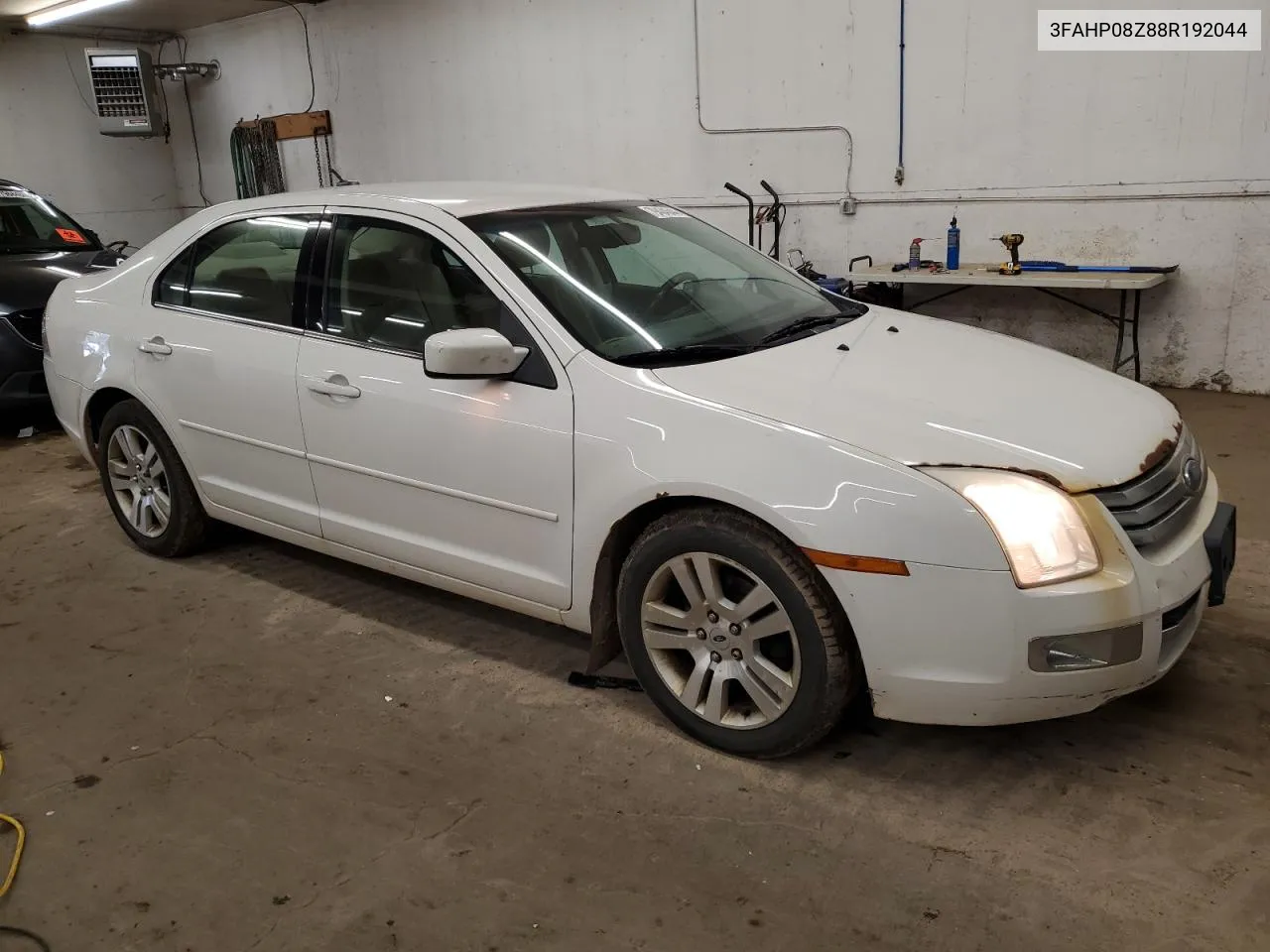 2008 Ford Fusion Sel VIN: 3FAHP08Z88R192044 Lot: 79434544