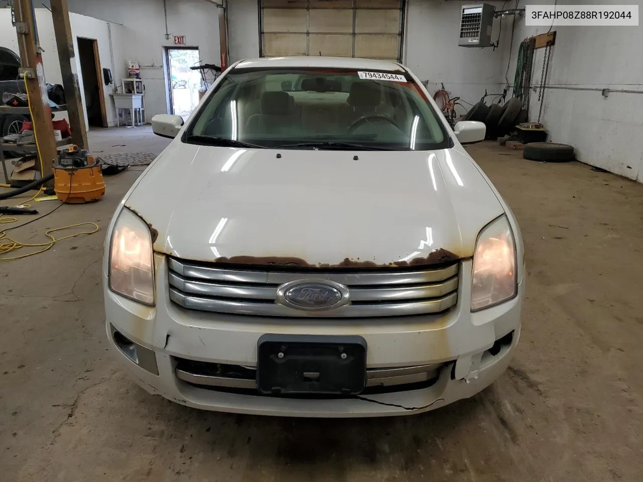 2008 Ford Fusion Sel VIN: 3FAHP08Z88R192044 Lot: 79434544