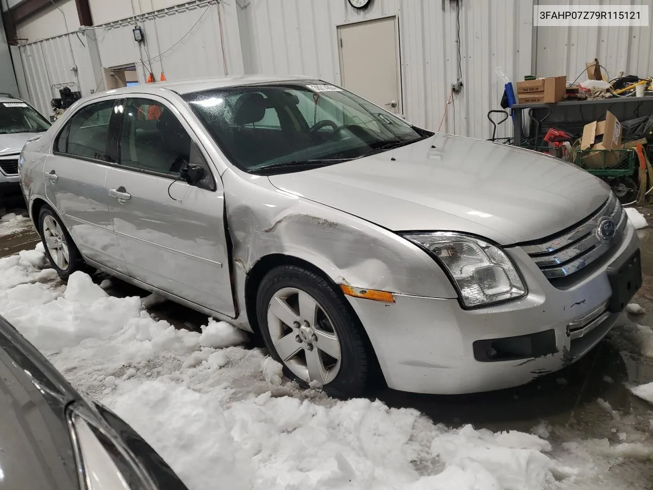 2009 Ford Fusion Se VIN: 3FAHP07Z79R115121 Lot: 38014864