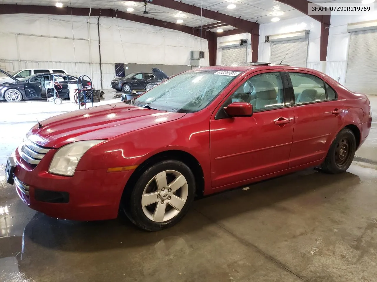 2009 Ford Fusion Se VIN: 3FAHP07Z99R219769 Lot: 61228094