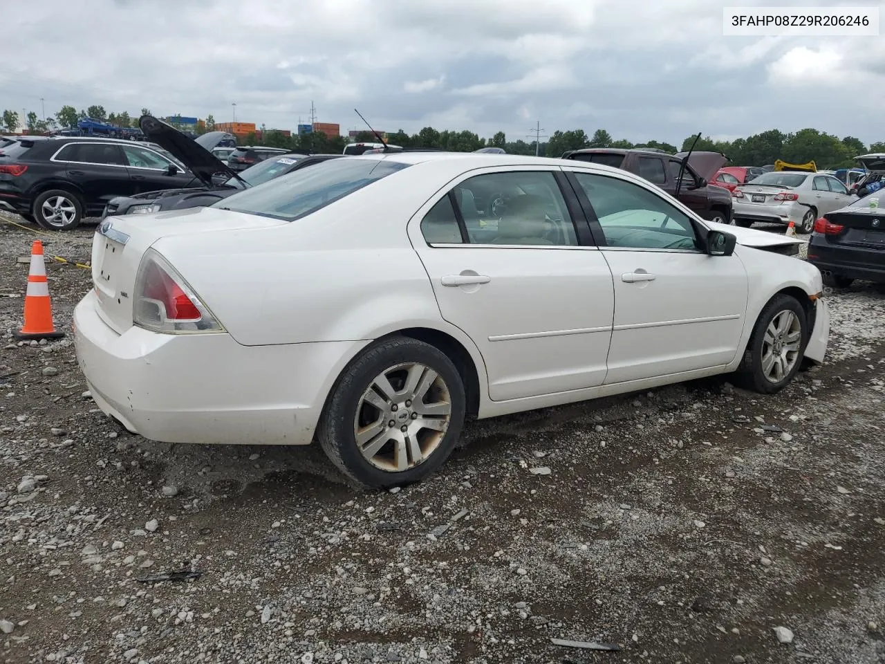 2009 Ford Fusion Sel VIN: 3FAHP08Z29R206246 Lot: 64569084