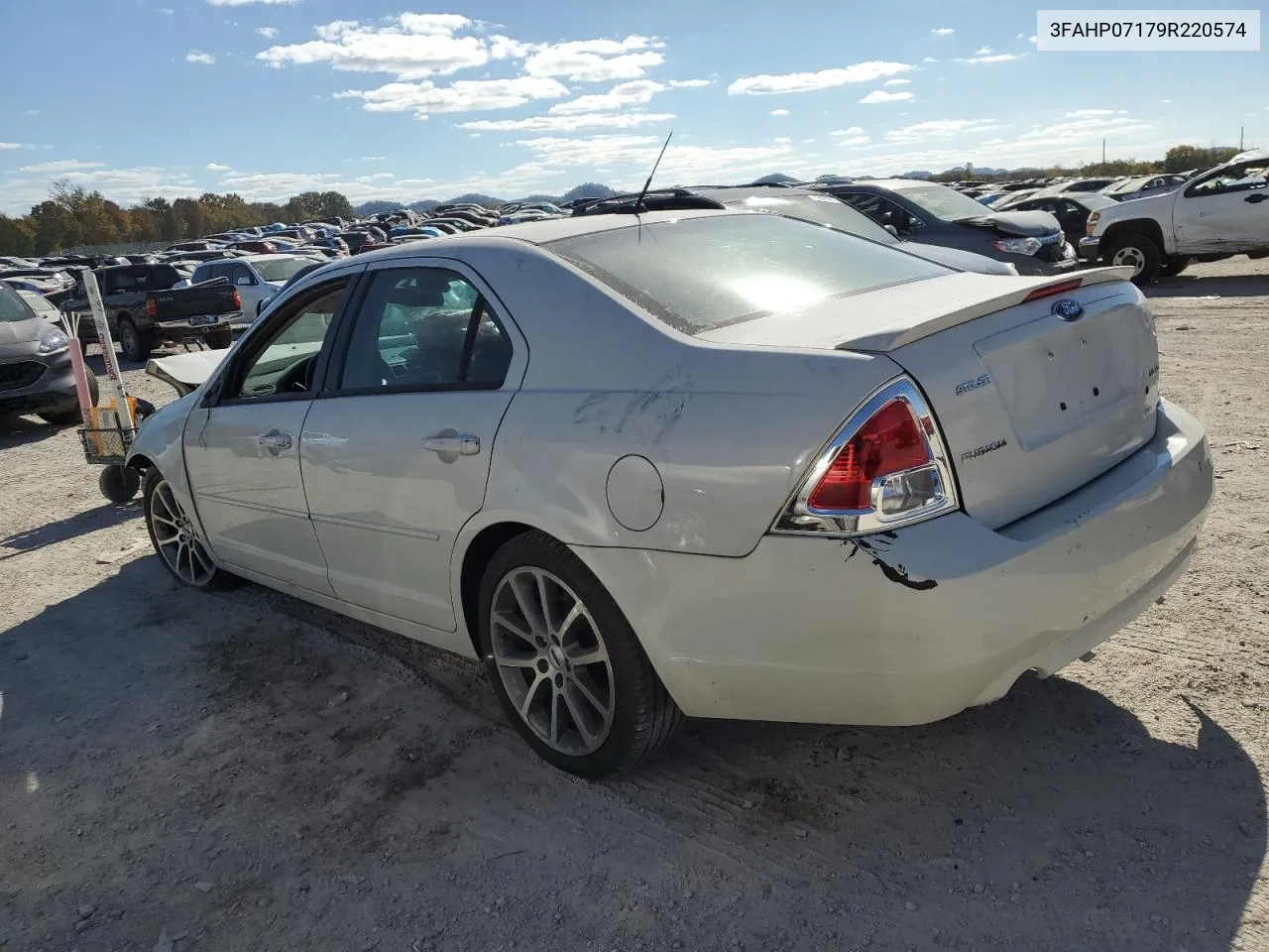 2009 Ford Fusion Se VIN: 3FAHP07179R220574 Lot: 66510644