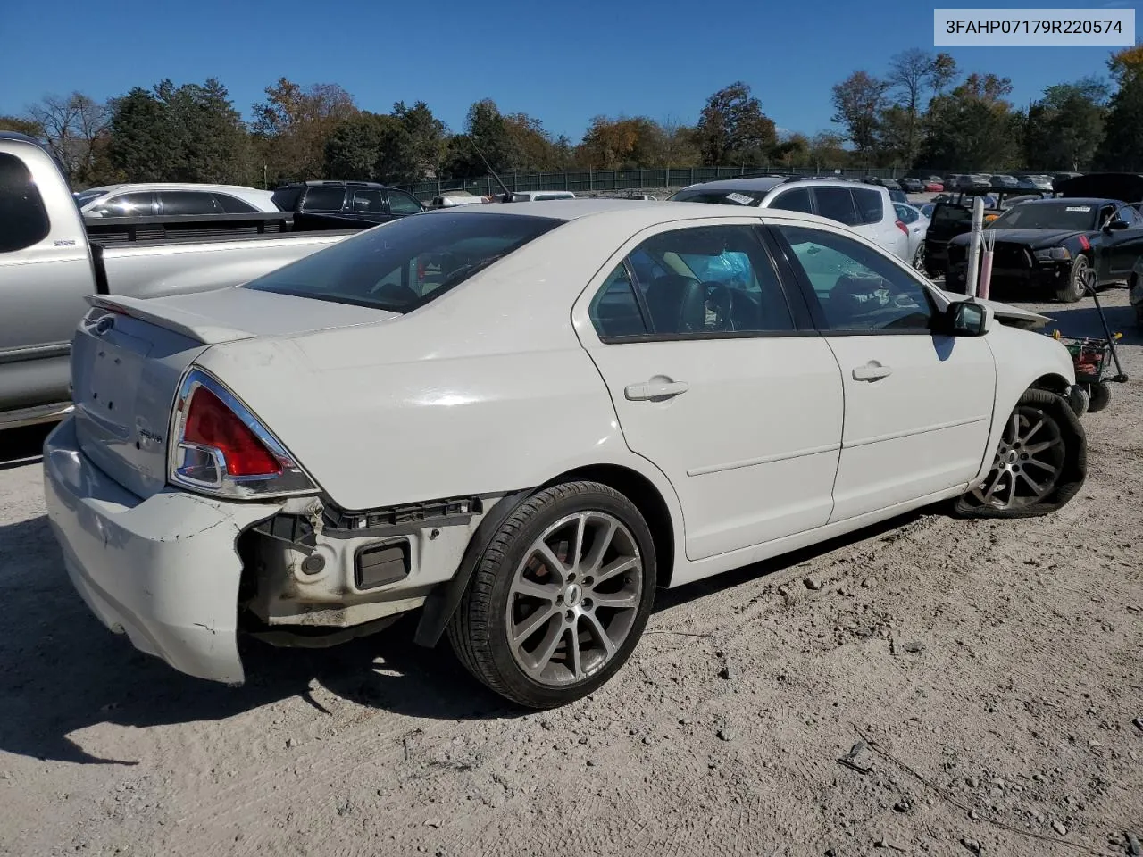 2009 Ford Fusion Se VIN: 3FAHP07179R220574 Lot: 66510644