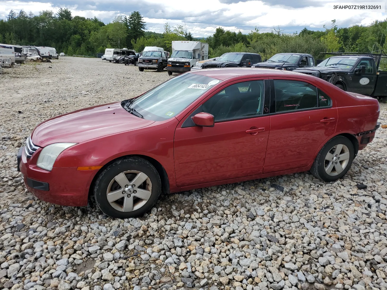 3FAHP07Z19R132691 2009 Ford Fusion Se