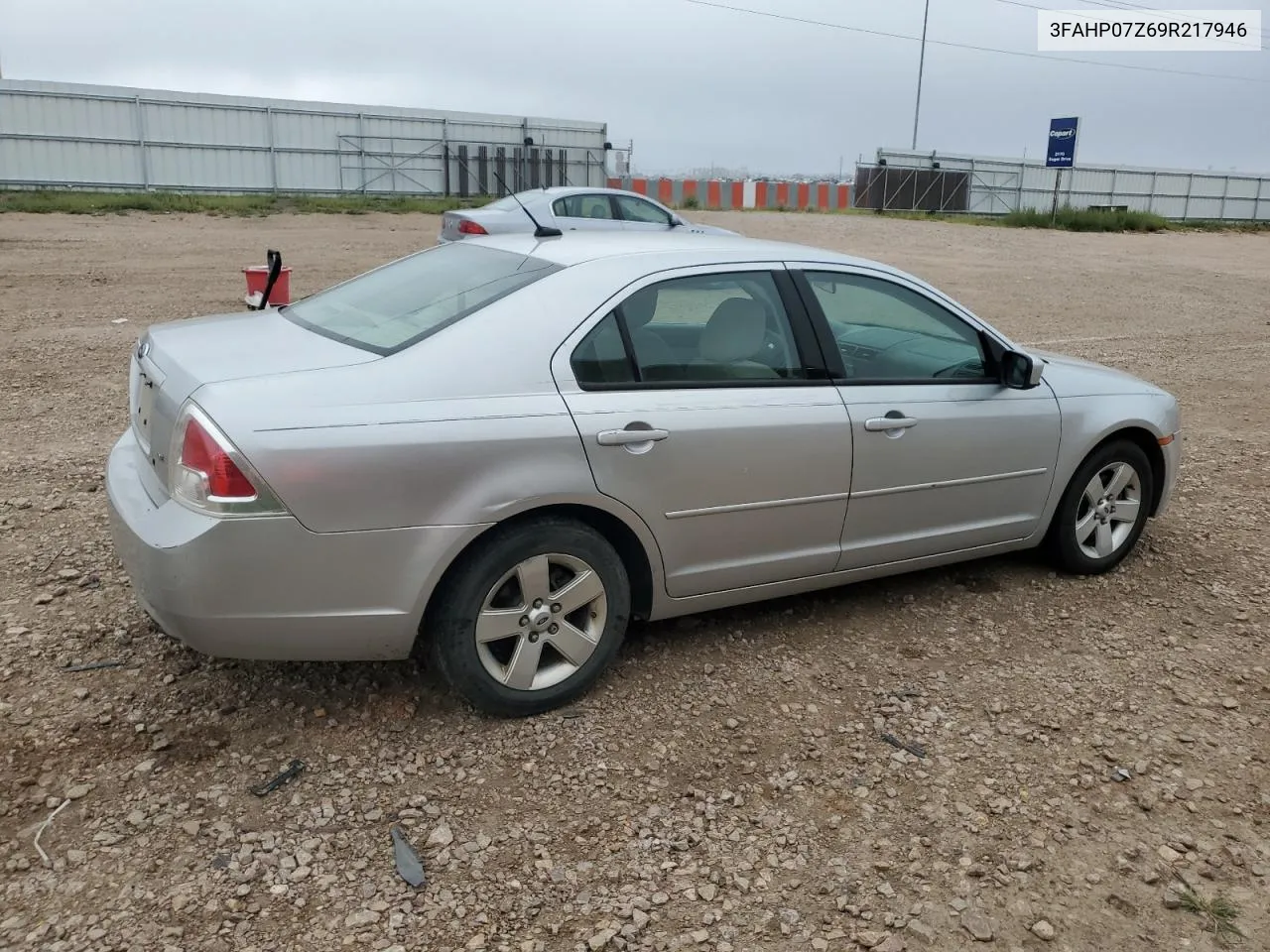 2009 Ford Fusion Se VIN: 3FAHP07Z69R217946 Lot: 66954504