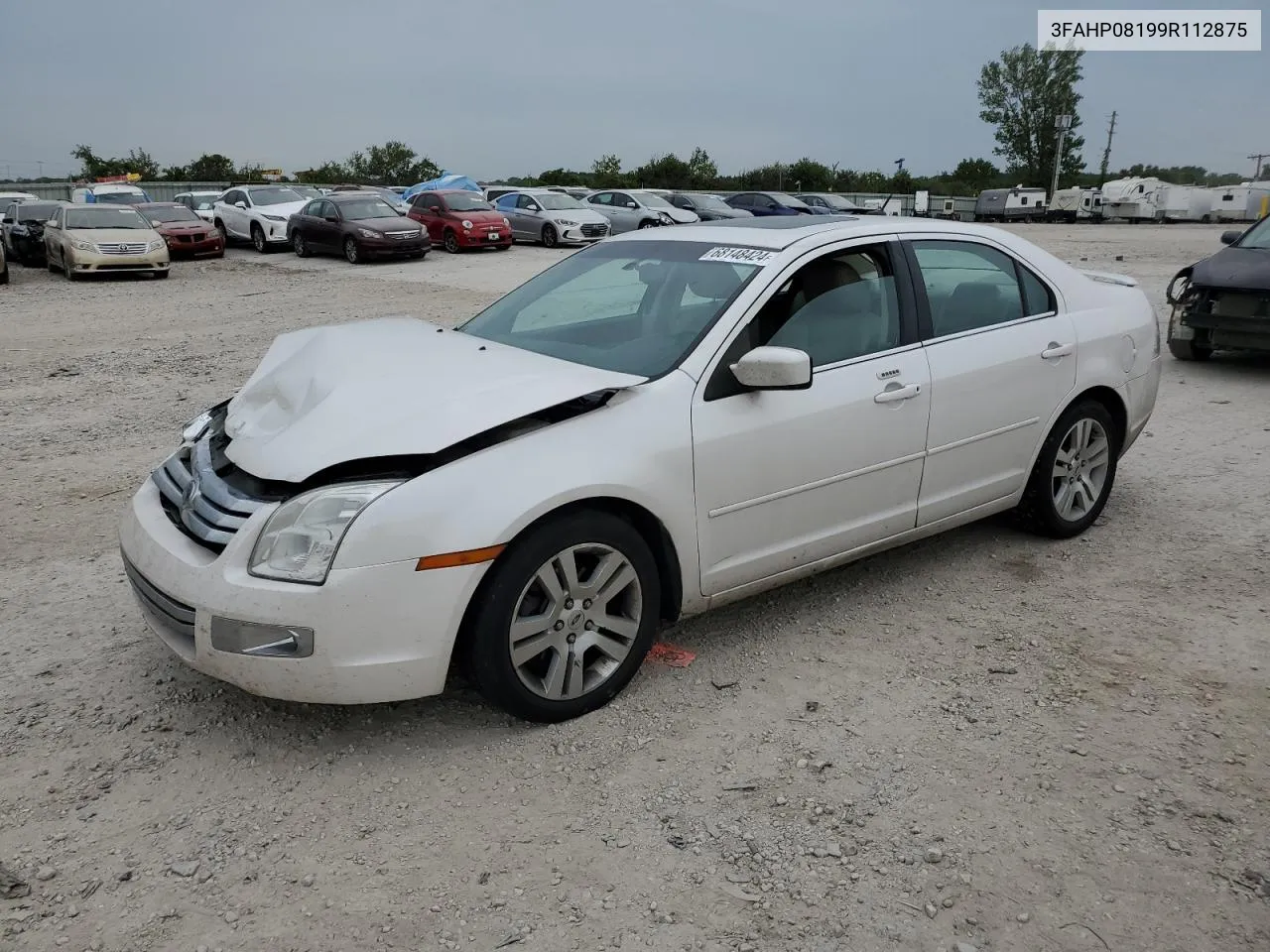 2009 Ford Fusion Sel VIN: 3FAHP08199R112875 Lot: 68148424