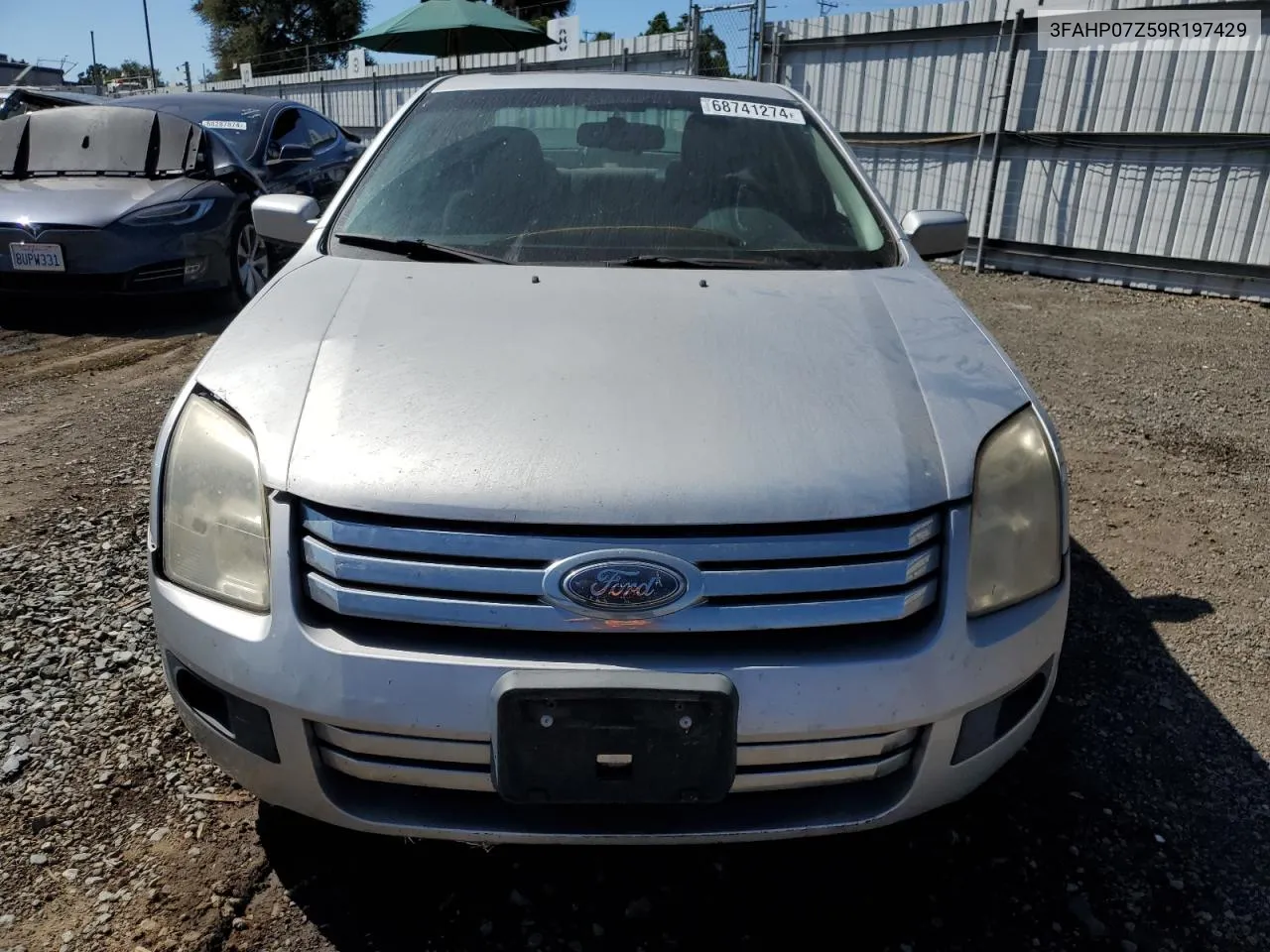 2009 Ford Fusion Se VIN: 3FAHP07Z59R197429 Lot: 68741274