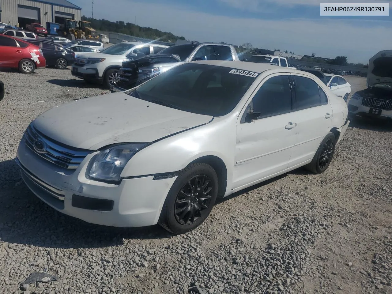 2009 Ford Fusion S VIN: 3FAHP06Z49R130791 Lot: 69438944