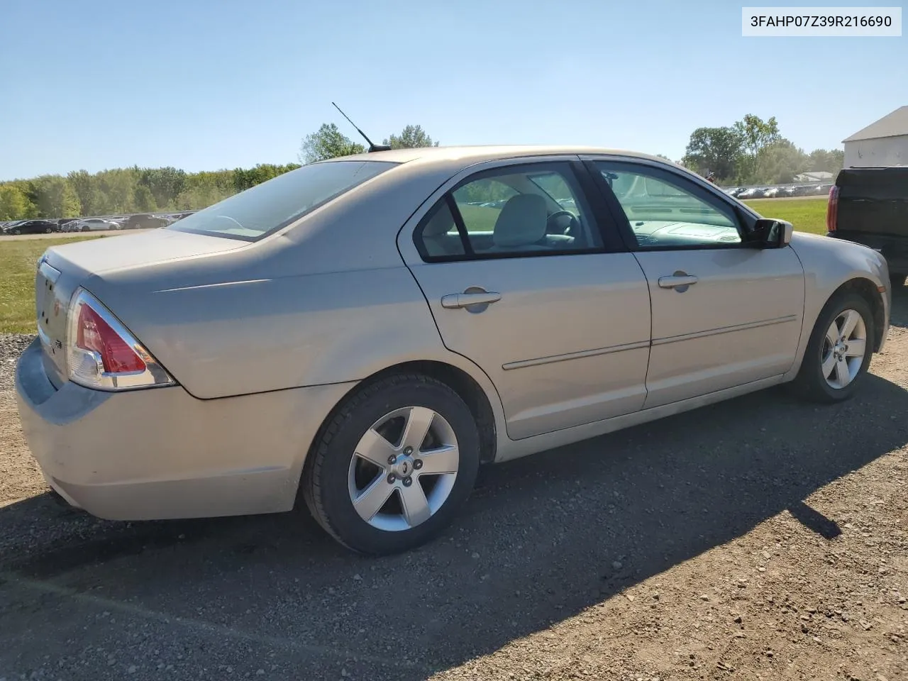 3FAHP07Z39R216690 2009 Ford Fusion Se