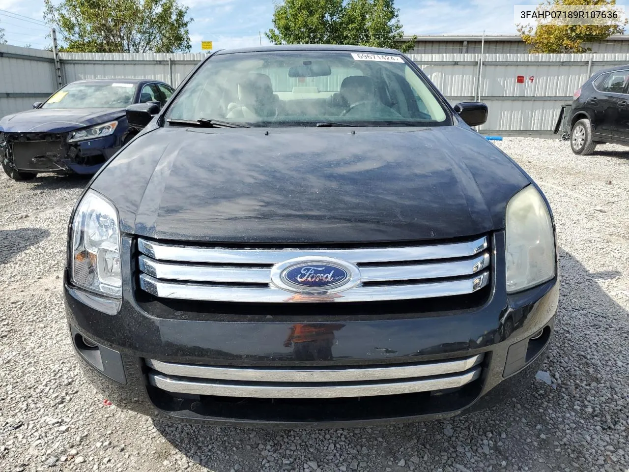 3FAHP07189R107636 2009 Ford Fusion Se