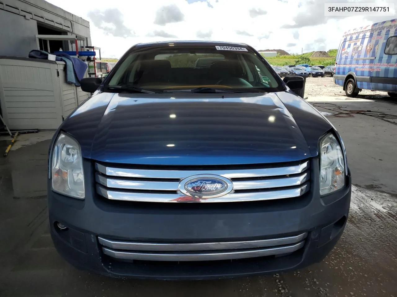 2009 Ford Fusion Se VIN: 3FAHP07Z29R147751 Lot: 70450394