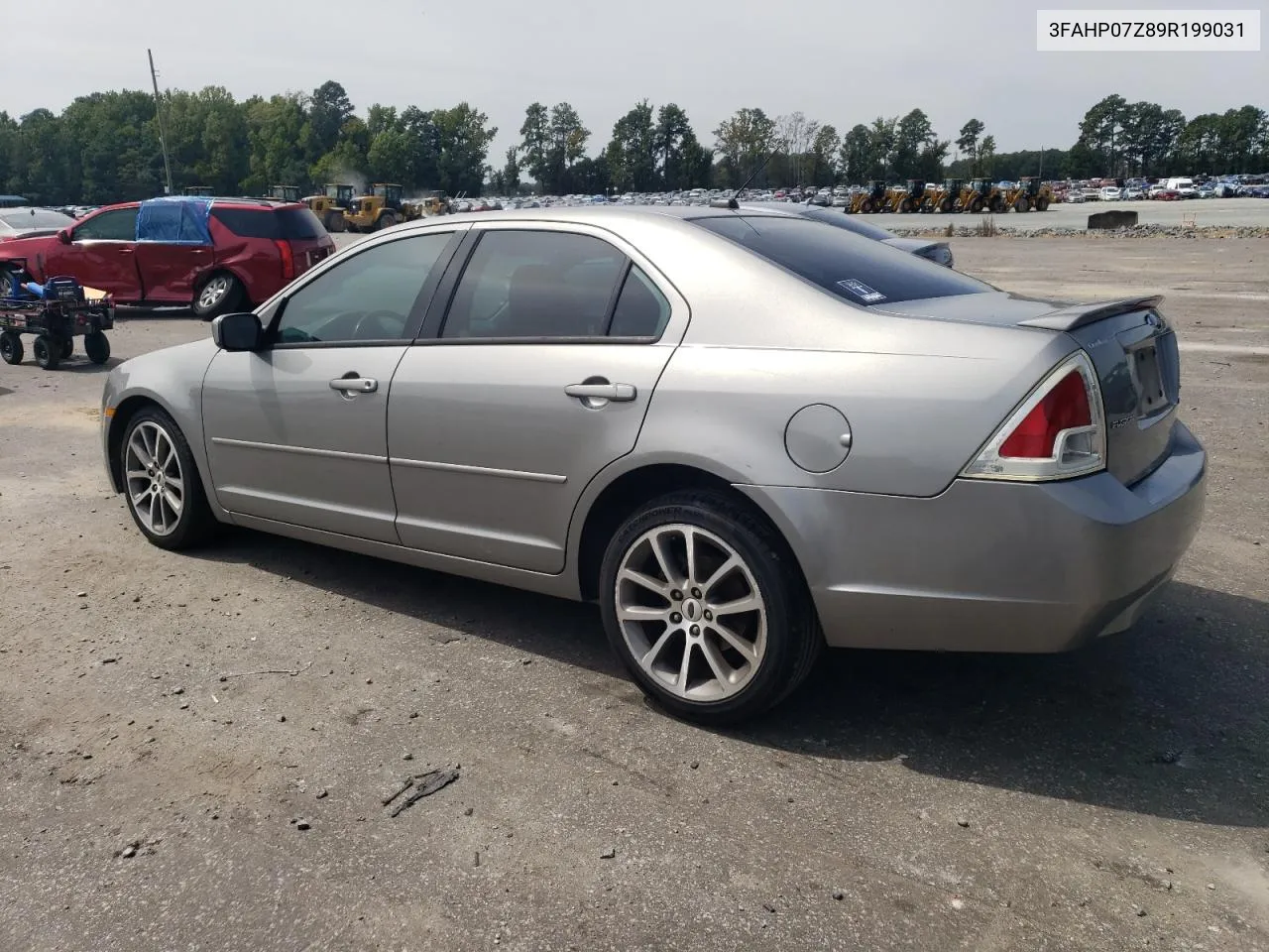 2009 Ford Fusion Se VIN: 3FAHP07Z89R199031 Lot: 71035084