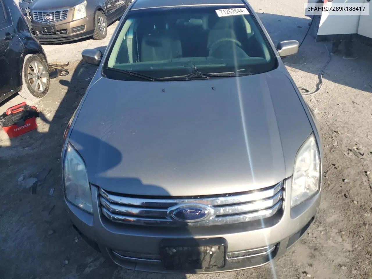 3FAHP07Z89R188417 2009 Ford Fusion Se