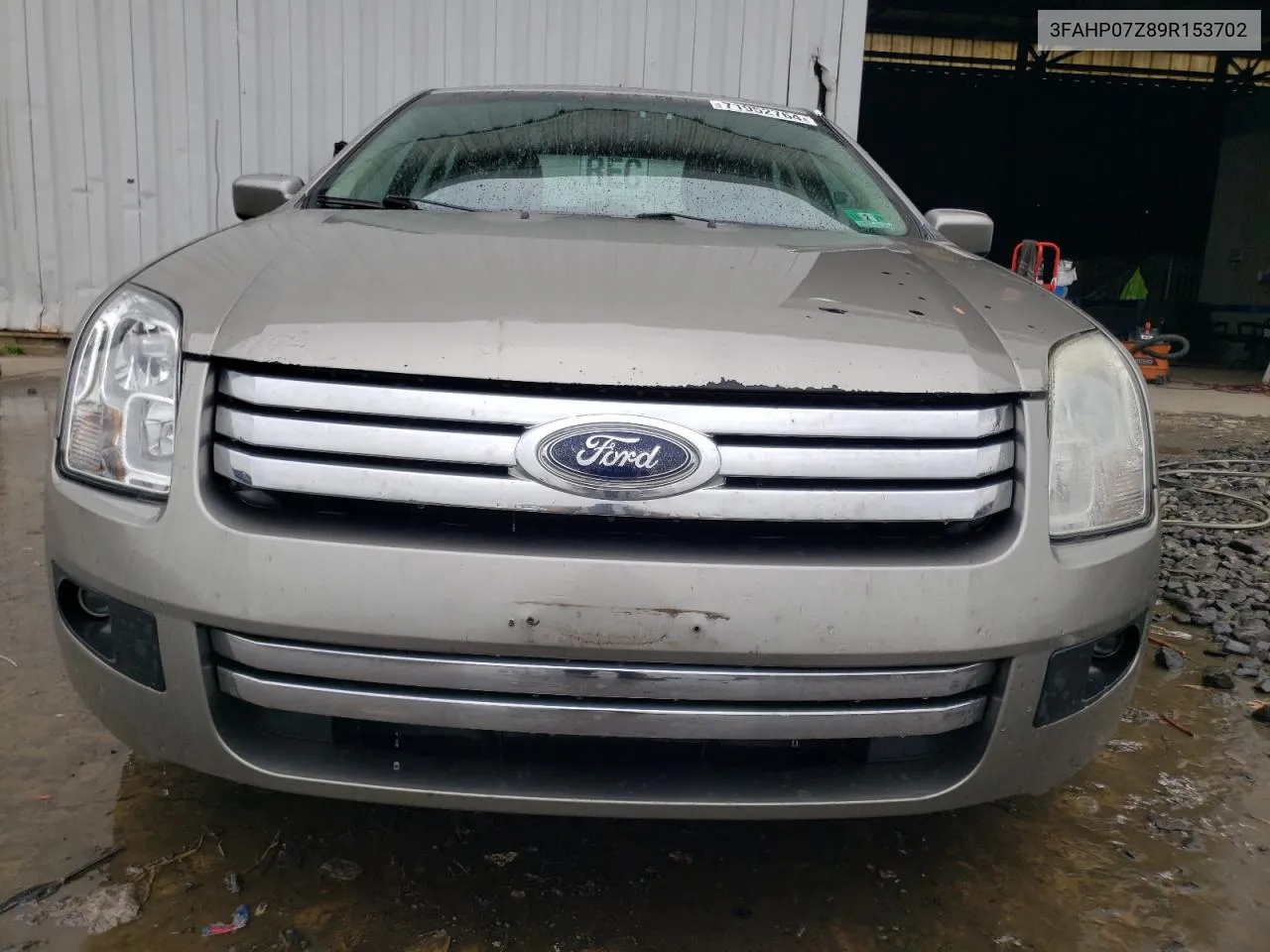 2009 Ford Fusion Se VIN: 3FAHP07Z89R153702 Lot: 71952764