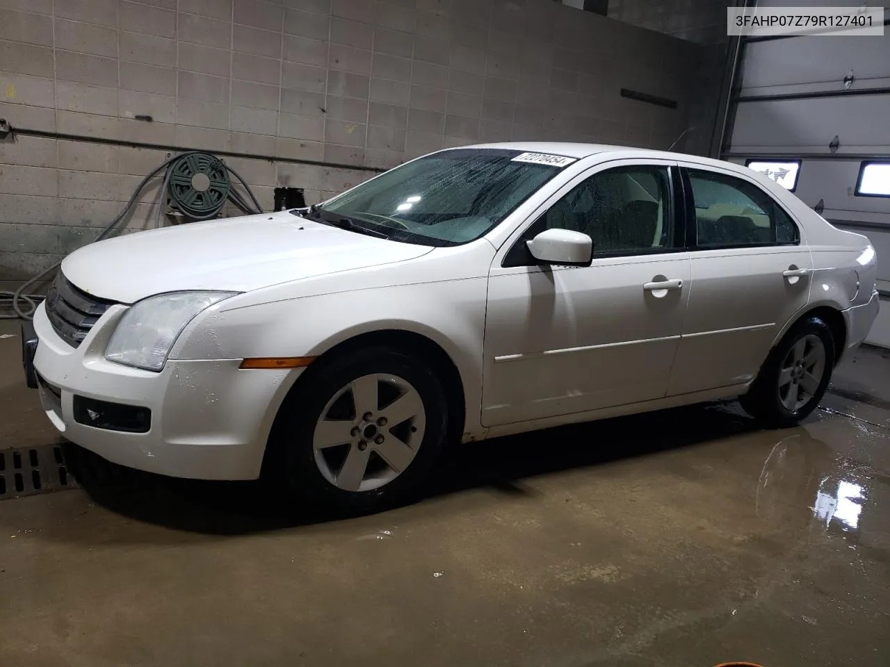 2009 Ford Fusion Se VIN: 3FAHP07Z79R127401 Lot: 72270454