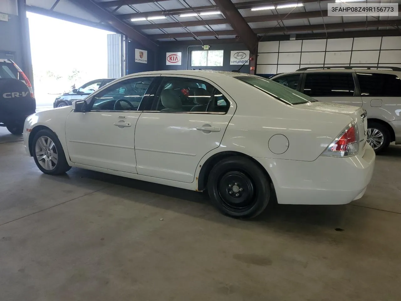 2009 Ford Fusion Sel VIN: 3FAHP08Z49R156773 Lot: 72492684