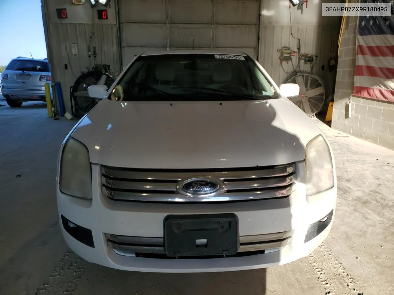 2009 Ford Fusion Se VIN: 3FAHP07ZX9R180495 Lot: 72764204