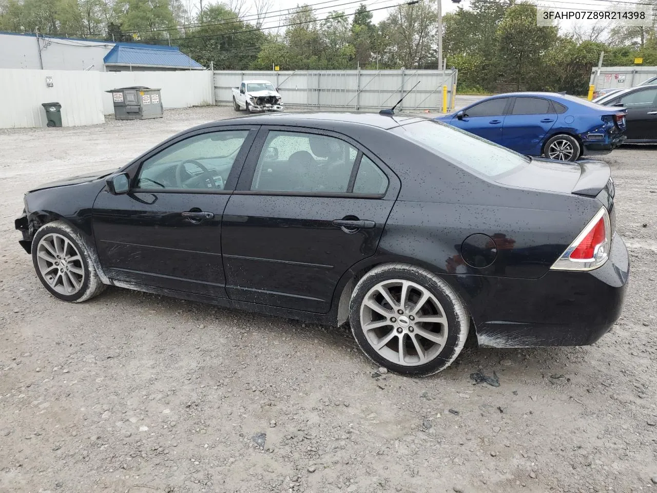 3FAHP07Z89R214398 2009 Ford Fusion Se