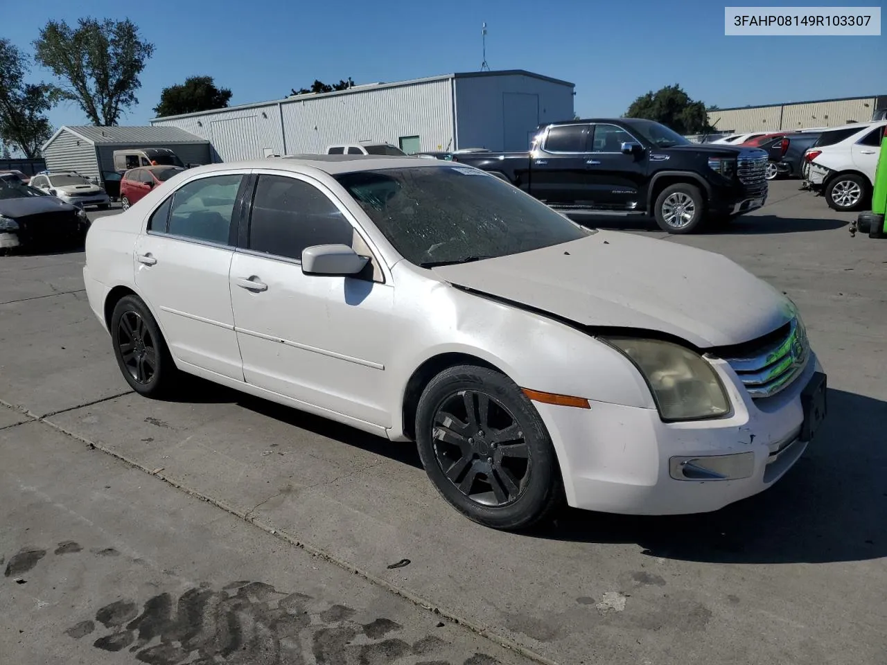 2009 Ford Fusion Sel VIN: 3FAHP08149R103307 Lot: 73146984