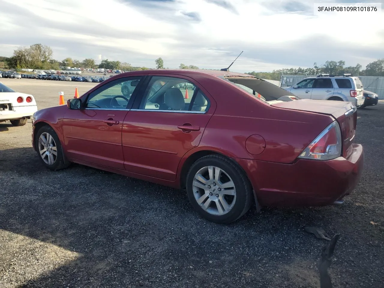 2009 Ford Fusion Sel VIN: 3FAHP08109R101876 Lot: 74423774