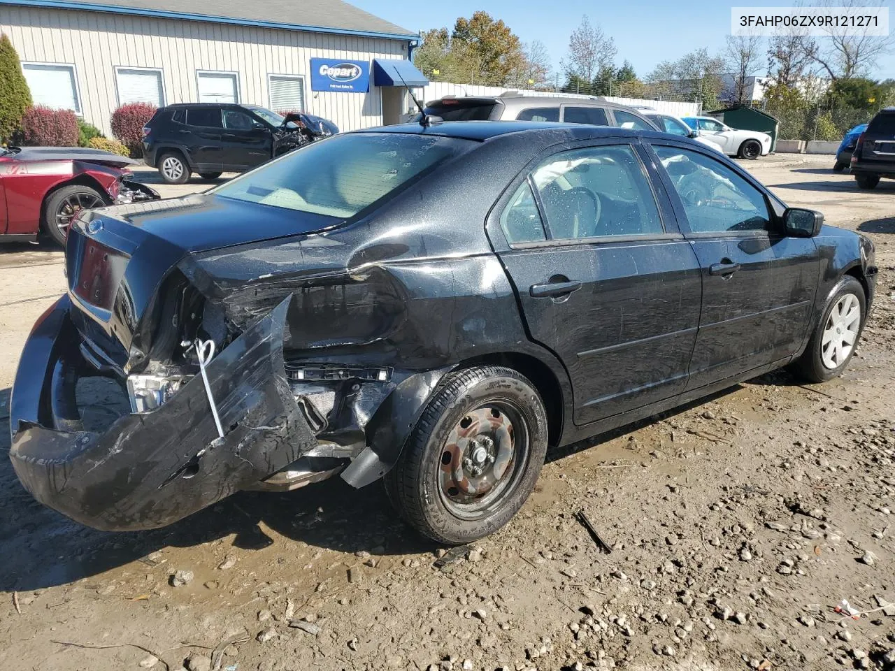 2009 Ford Fusion S VIN: 3FAHP06ZX9R121271 Lot: 76023734